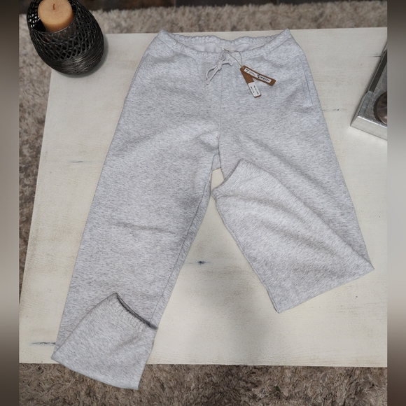 SKIMS Authentic Cotton Fleece Classic Jogger NWT Light Heather Grey Size SMALL - Picture 7 of 9